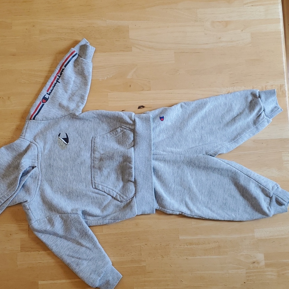 18M Champions Sweatpants and shirt